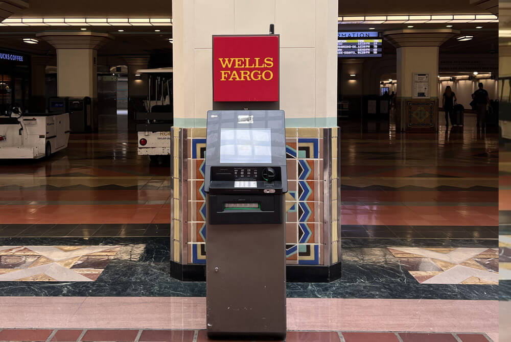 Wells Fargo ATM Machine at Union Station Los Angeles